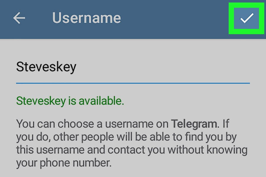 Telegram Public Username