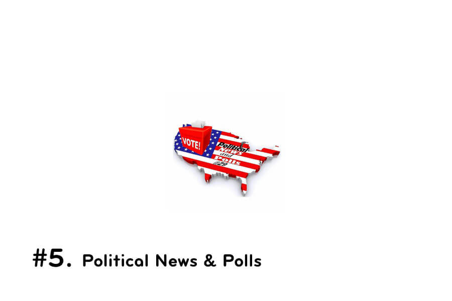 Politiske nyheter og meningsmålinger