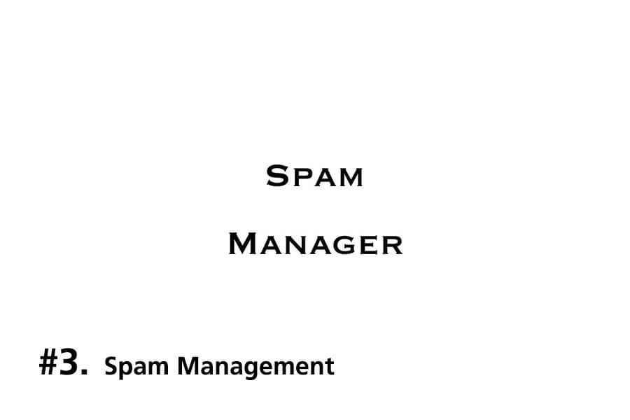 Xestión de spam