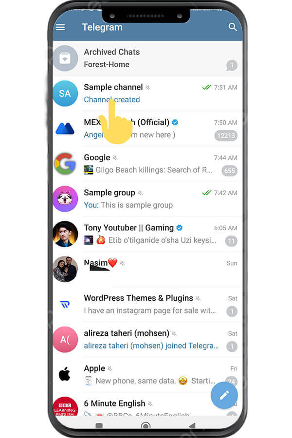 Gumawa ng Link ng Imbitasyon sa isang Telegram Channel