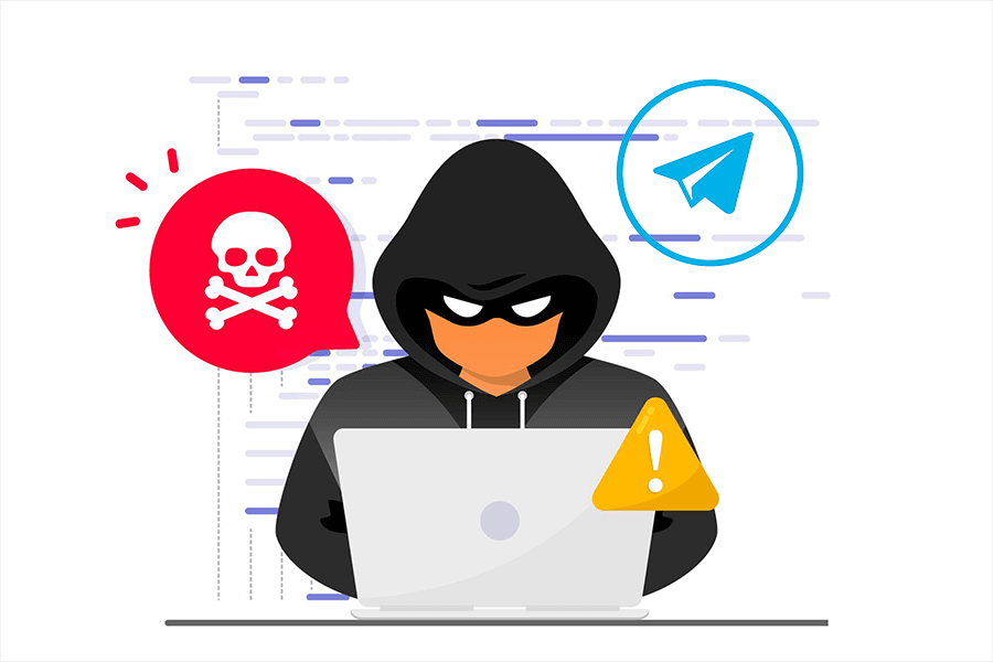 کلاهبرداران و دلیل استفاده از تلگرام