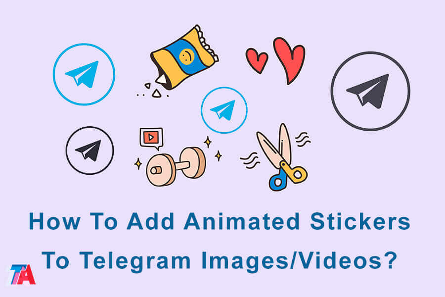Agregar pegatinas animadas a imágenes de Telegram