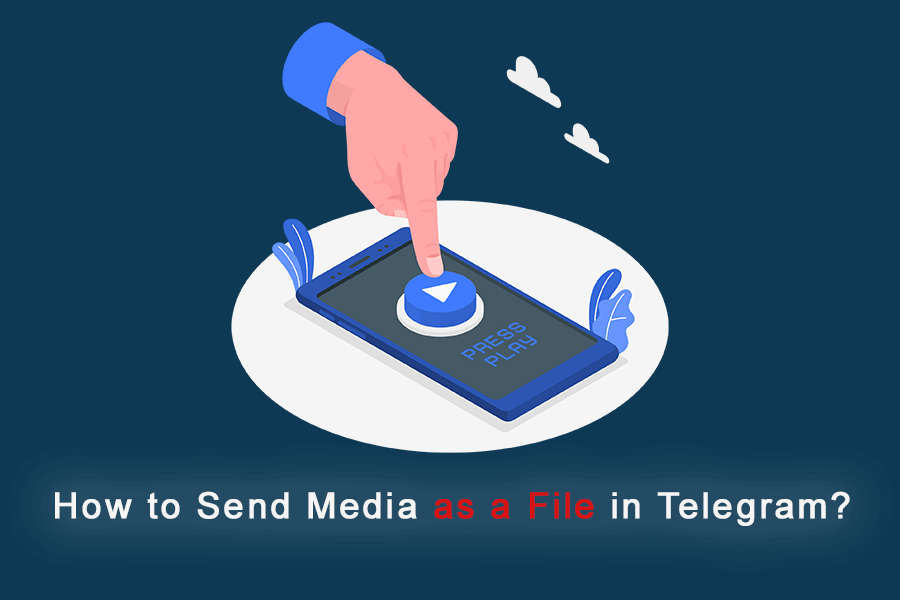 Send Media as a File in Telegram