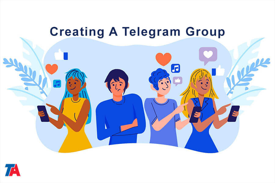 creat a telegram group
