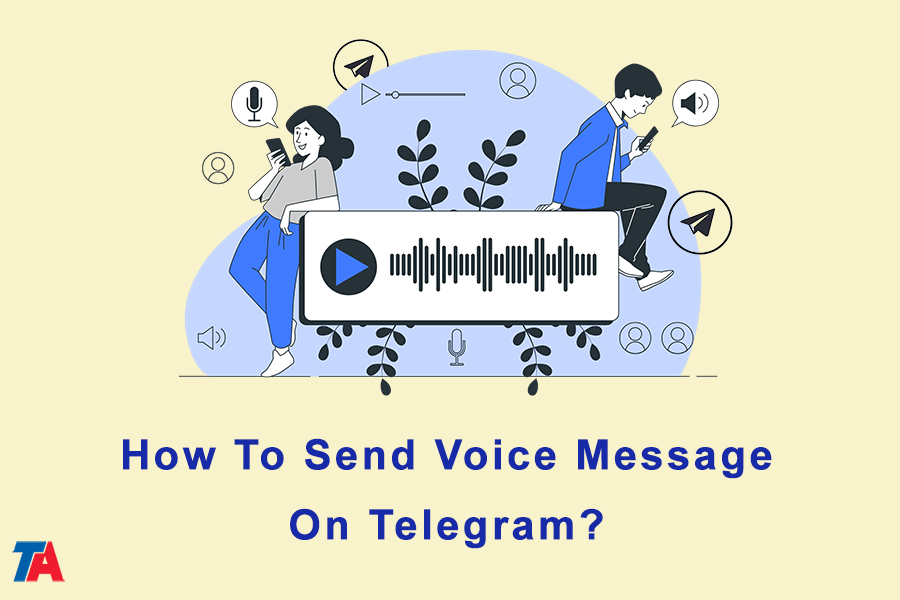wyślij wiadomość głosową na Telegramie