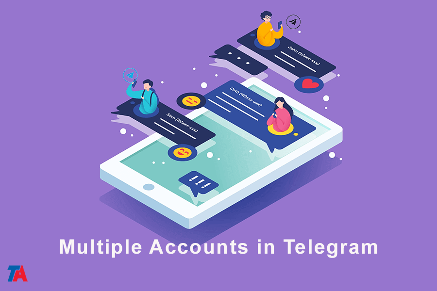 multiple accounts in Telegram