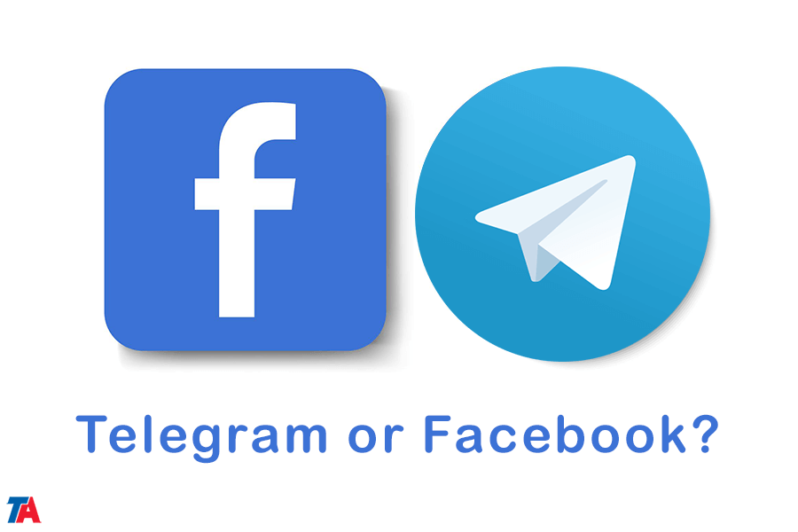 Comparing Telegram and Facebook